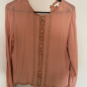 $10 H&M pink blouse ASO Teen Wolf!